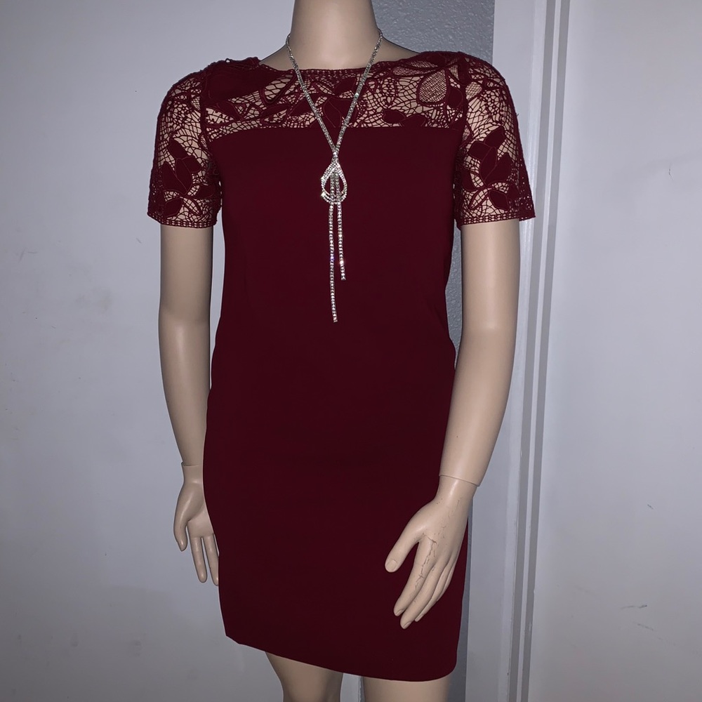 Cute dress lace on top